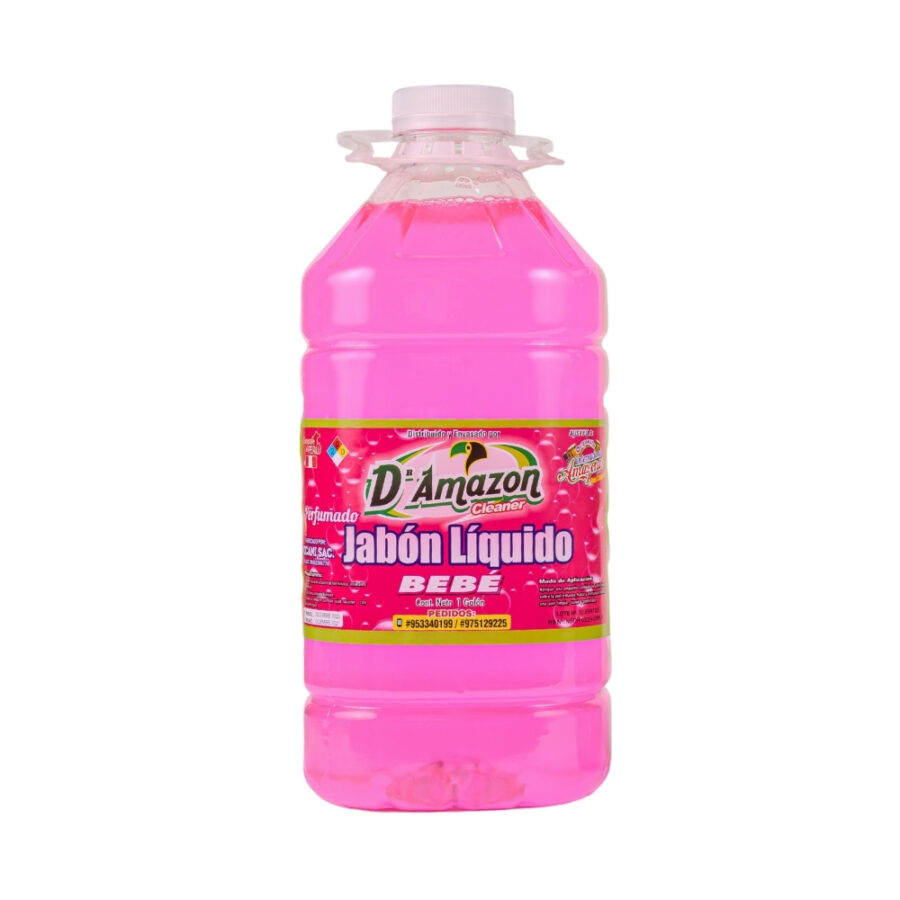 Jabón líquido económico aroma bebe 1gl