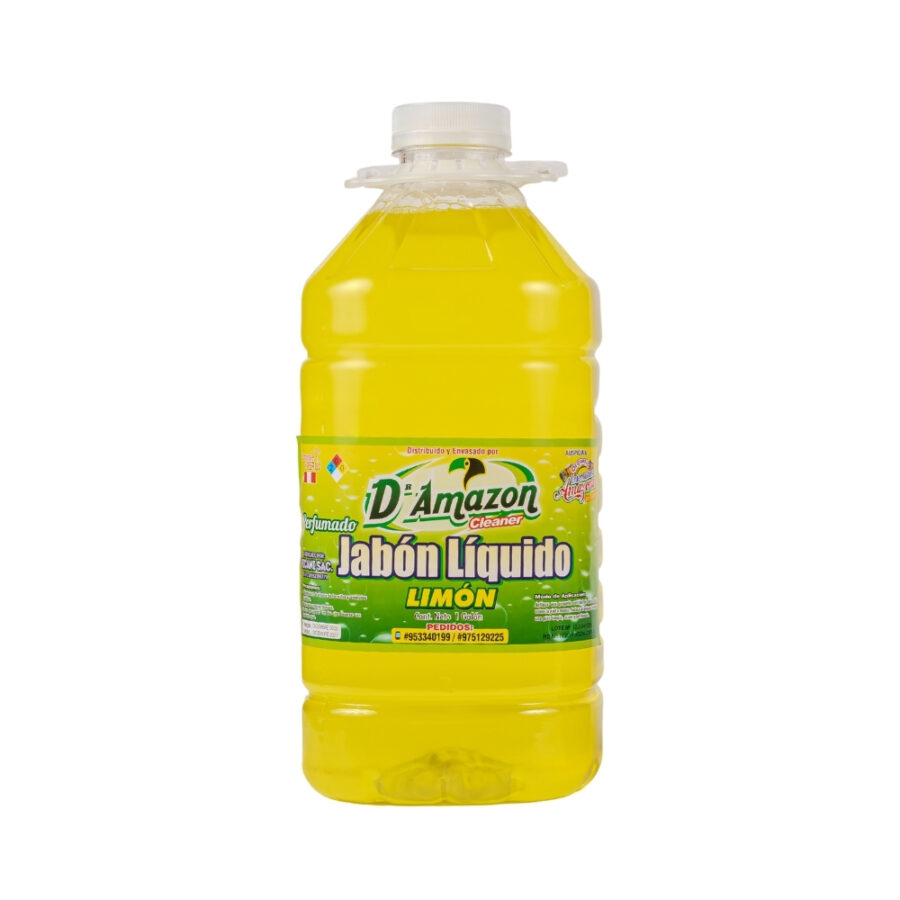 Jabón líquido económico aroma limón 1gl