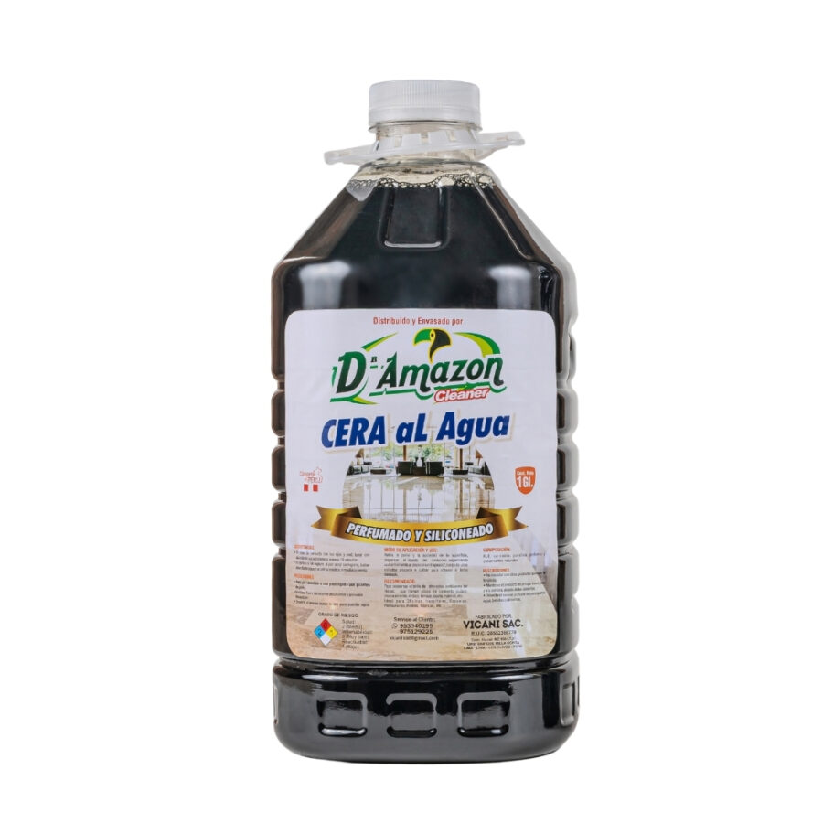 Cera al agua color negro 1gl