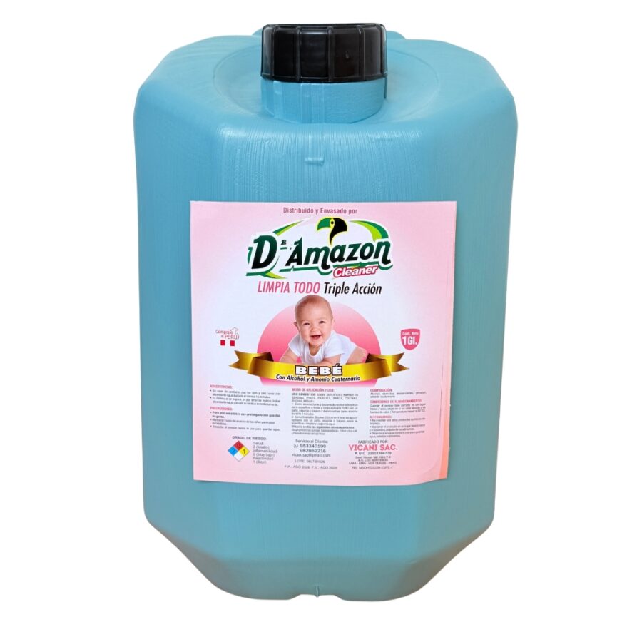 Limpiatodo aroma bebe bidón