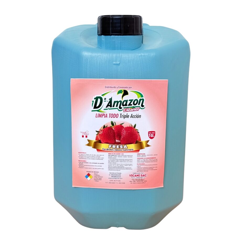 Limpiatodo aroma fresa bidón
